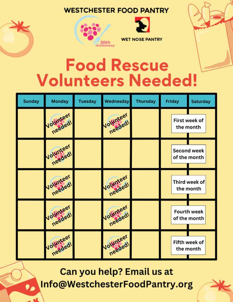 Volunteer • Westchester Food Pantry